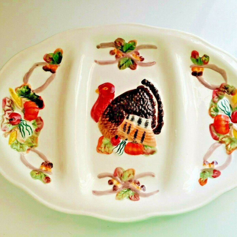 Turkey Serving Platter by World Bazaar